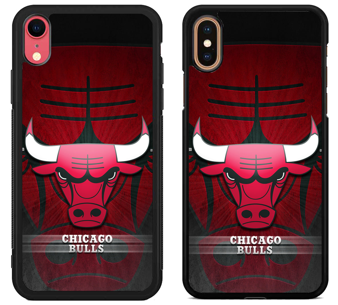 Chicago Bulls Background iPhone X | Xs | Xr | Xs Max Case