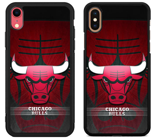 Chicago Bulls Background iPhone X | Xs | Xr | Xs Max Case