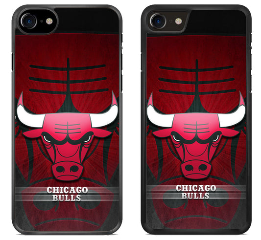 Chicago Bulls Background iPhone SE 2020 | iPhone SE 2022 Case