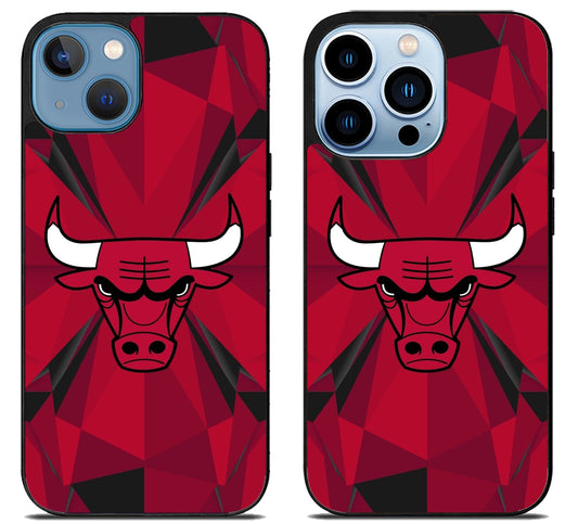 Chicago Bulls Basketball Background iPhone 13 | 13 Mini | 13 Pro | 13 Pro Max Case