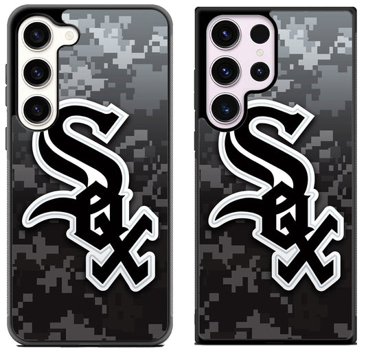 Chicago White Sox Camo Samsung Galaxy S23 | S23+ | S23 Ultra Case