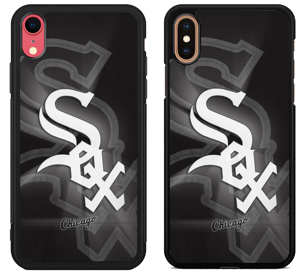 Chicago White Sox Background iPhone X | XS | XR | XS Max Case