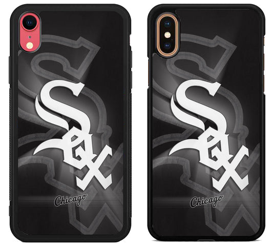 Chicago White Sox Background iPhone X | XS | XR | XS Max Case