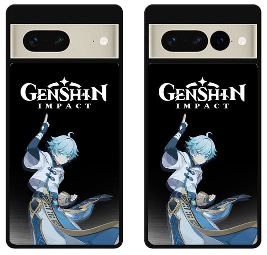 Chongyun Genshin Impact Anime Google Pixel 7 | 7 Pro Case