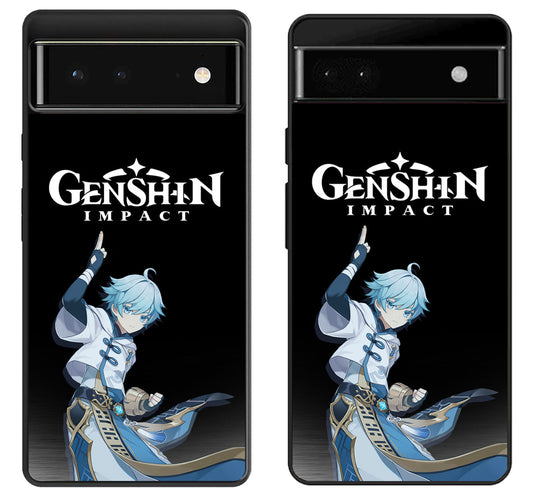 Chongyun Genshin Impact Anime Google Pixel 6 | 6A | 6 Pro Case