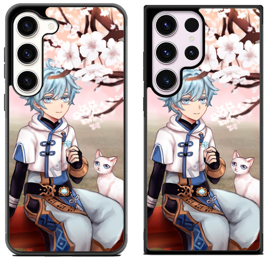 Chongyun Genshin Impact Cover Samsung Galaxy S23 | S23+ | S23 Ultra Case