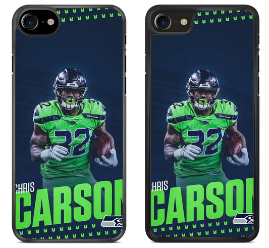 Chris Carson Seattle Seahawks iPhone SE 2020 | iPhone SE 2022 Case