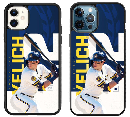 Christian Yelich Baseball Brewers iPhone 11 | 11 Pro | 11 Pro Max Case