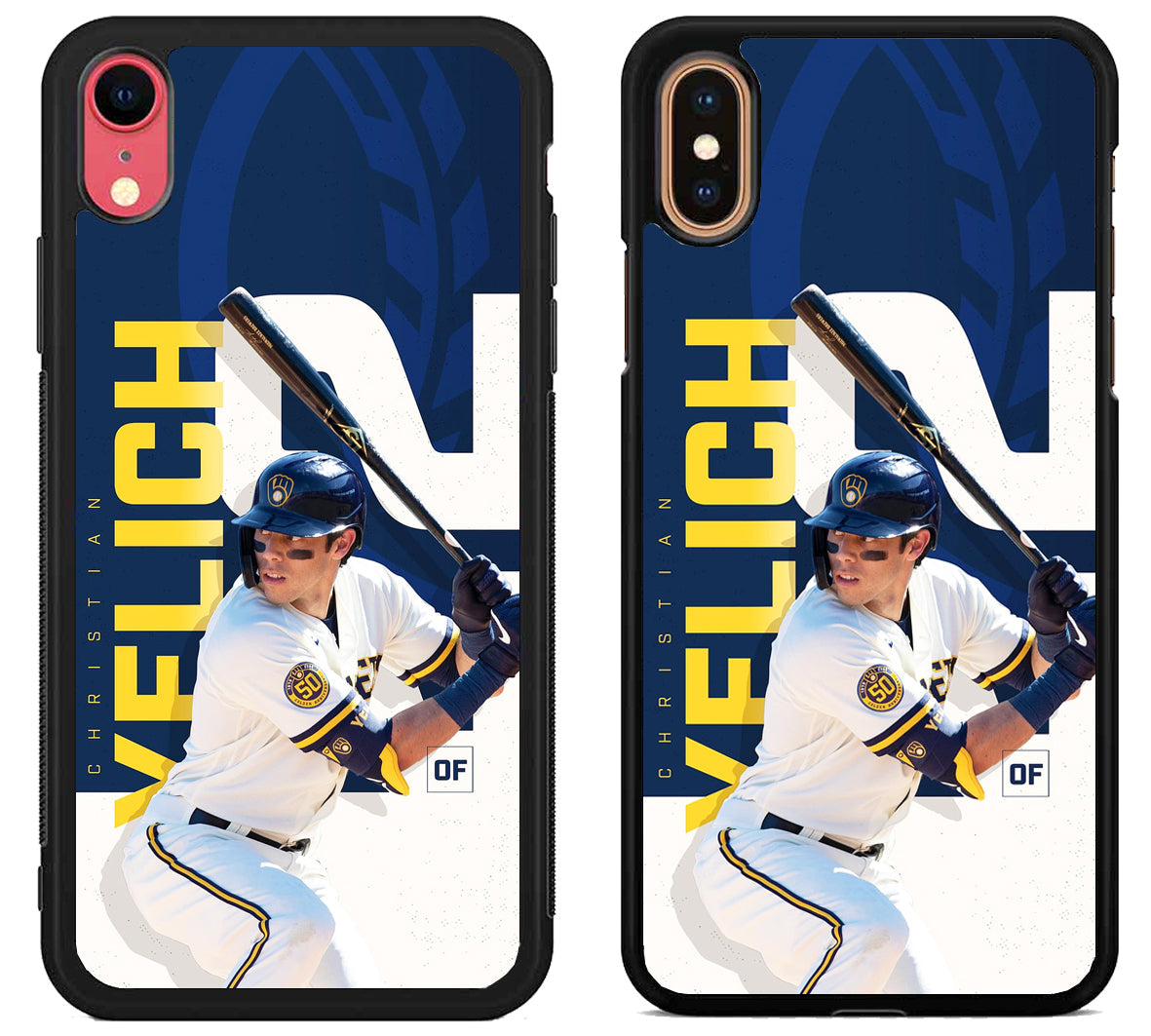 Christian Yelich Baseball Brewers iPhone X | XS | XR | XS Max Case