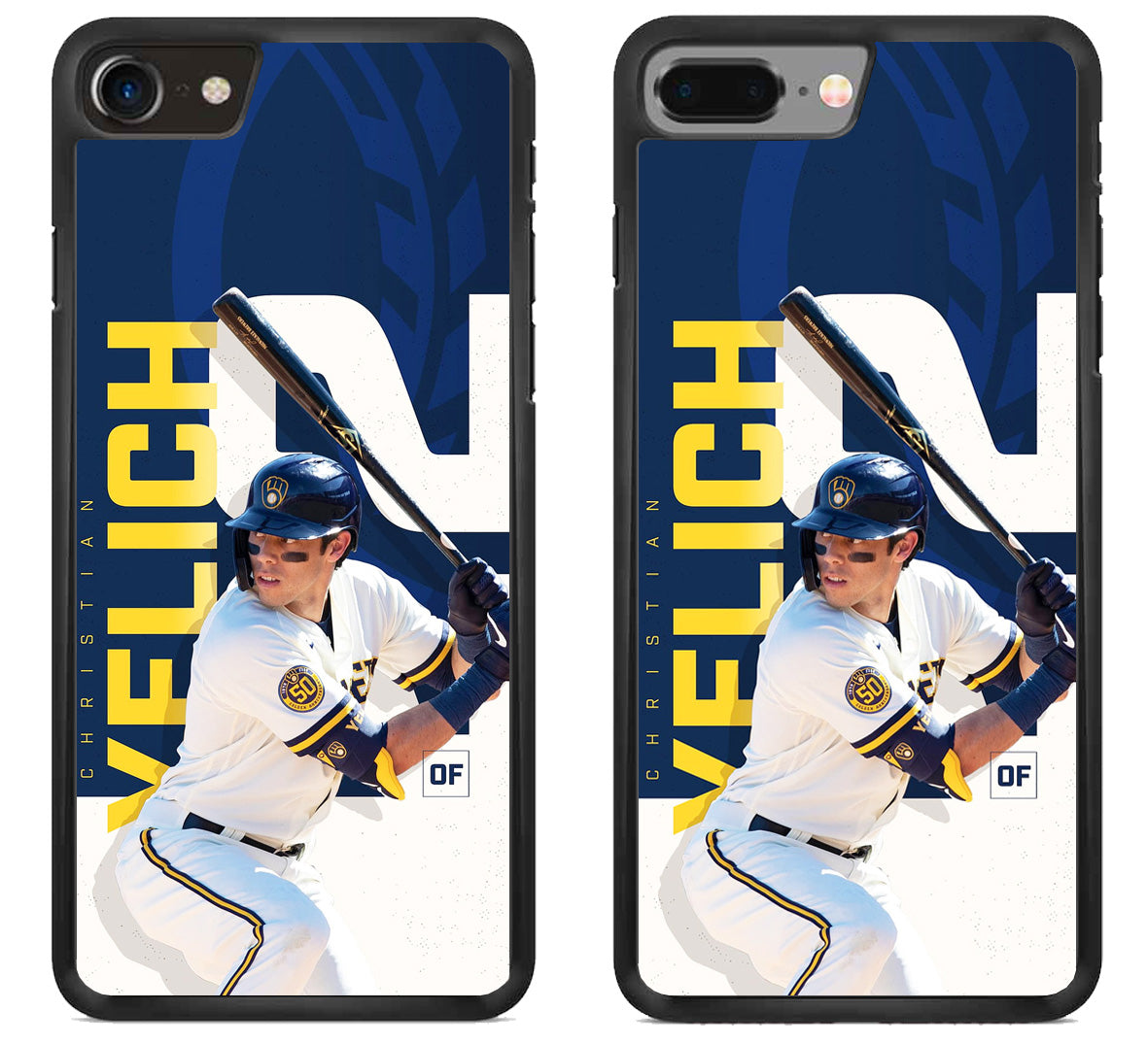 Christian Yelich Baseball Brewers iPhone 8 | iPhone 8 Plus Case