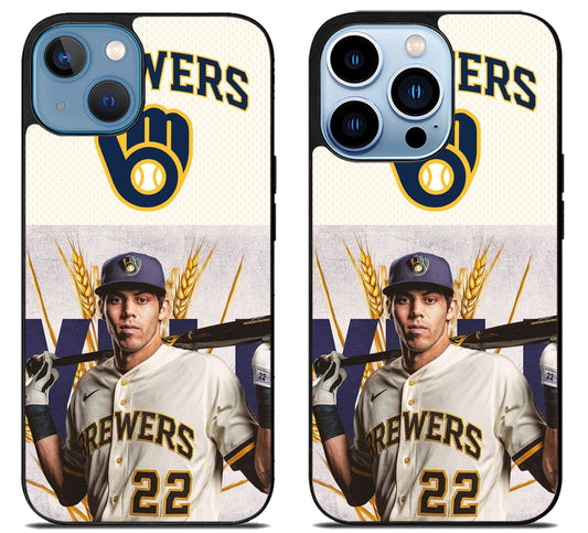 Christian Yelich Brewers iPhone 13 | 13 Mini | 13 Pro | 13 Pro Max Case