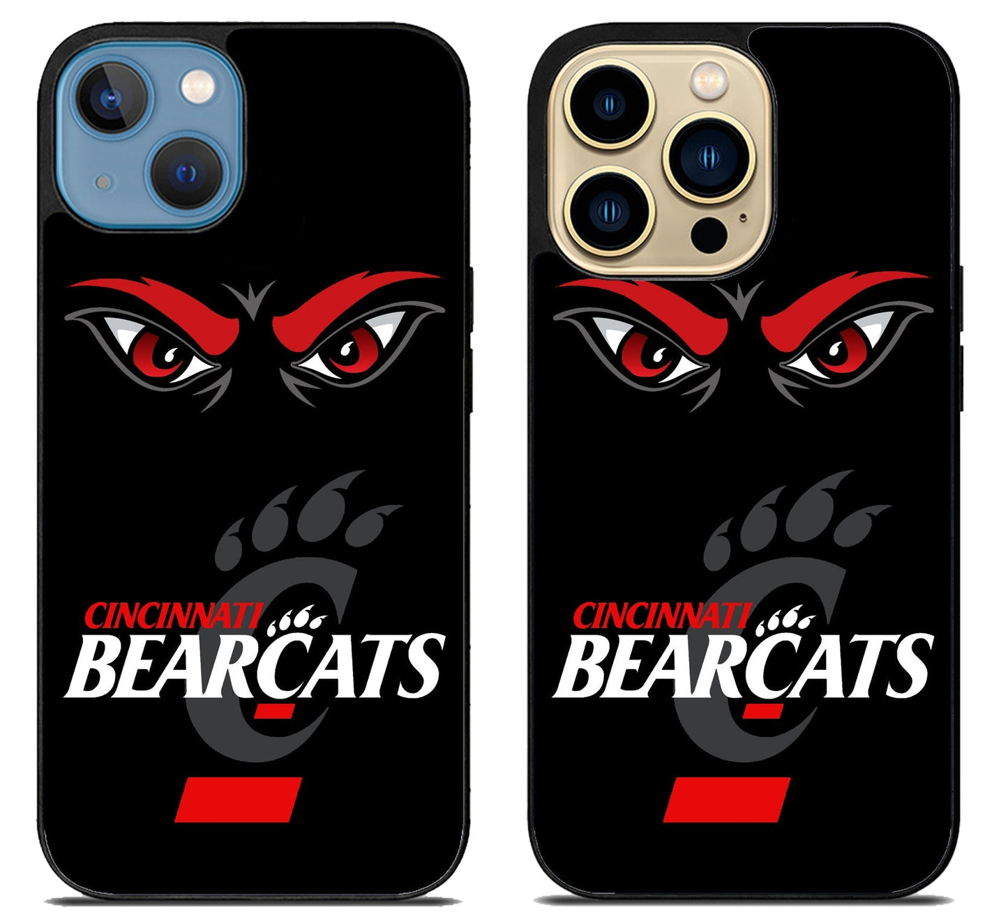 Cincinnati Bearcats Black iPhone 14 | 14 Plus | 14 Pro | 14 Pro Max Case