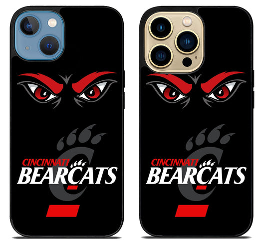 Cincinnati Bearcats Black iPhone 14 | 14 Plus | 14 Pro | 14 Pro Max Case