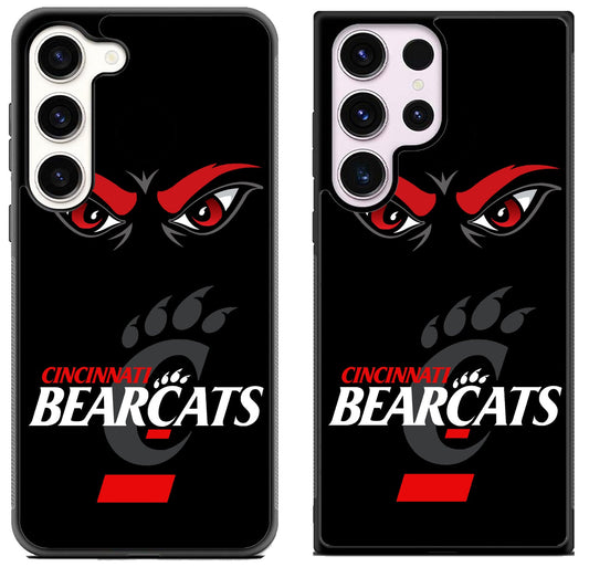 Cincinnati Bearcats Black Logo Samsung Galaxy S23 | S23+ | S23 Ultra Case