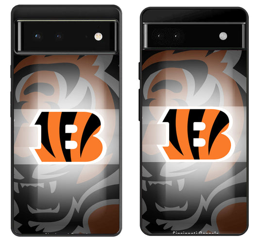 Cincinnati Bengals Background Google Pixel 6 | 6A | 6 Pro Case