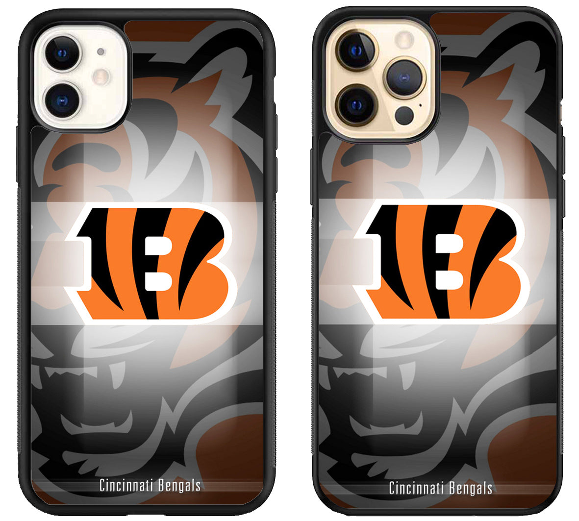 Cincinnati Bengals Background iPhone 12 | 12 Mini | 12 Pro | 12 Pro Max Case