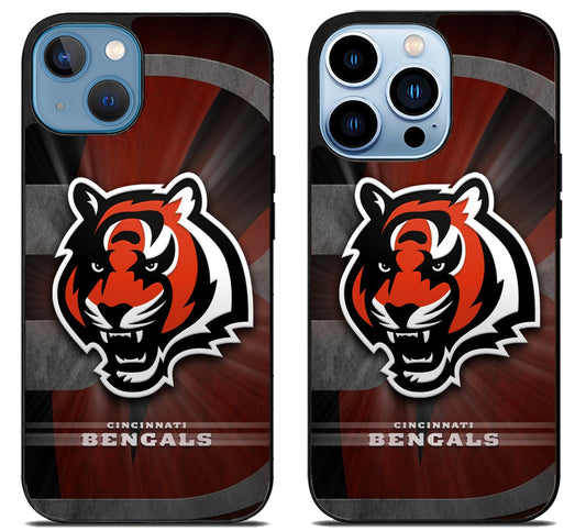Cincinnati Bengals  Background iPhone 13 | 13 Mini | 13 Pro | 13 Pro Max Case