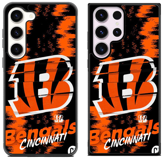 Cincinnati Bengals Colorfull Samsung Galaxy S23 | S23+ | S23 Ultra Case