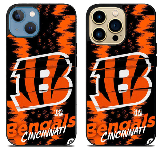 Cincinnati Bengals Colorfull iPhone 14 | 14 Plus | 14 Pro | 14 Pro Max Case