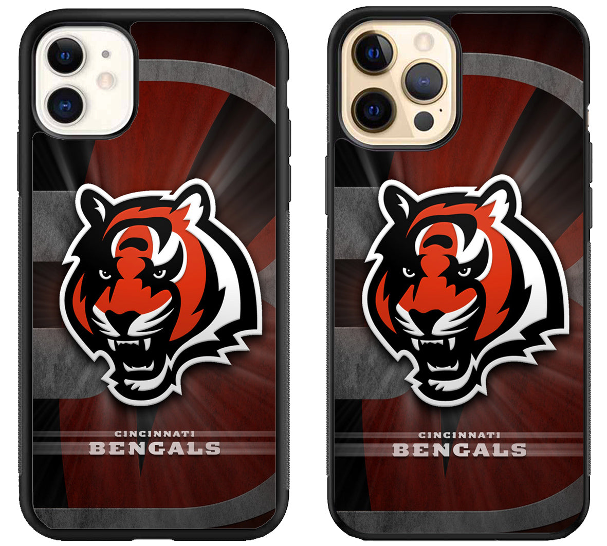 Cincinnati Bengals Logo Cover iPhone 12 | 12 Mini | 12 Pro | 12 Pro Max Case