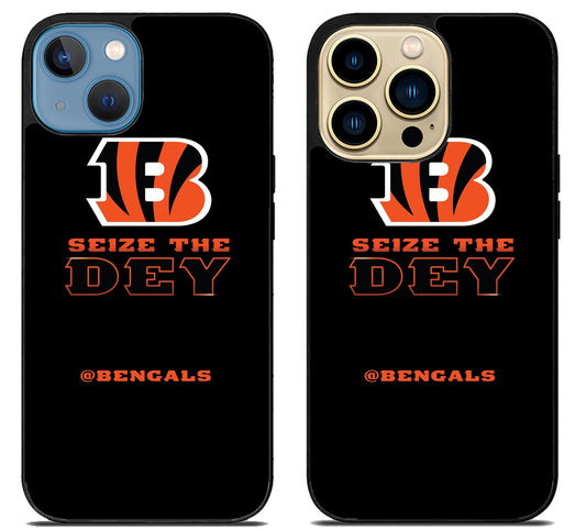 Cincinnati Bengals Size The Dey iPhone 14 | 14 Plus | 14 Pro | 14 Pro Max Case