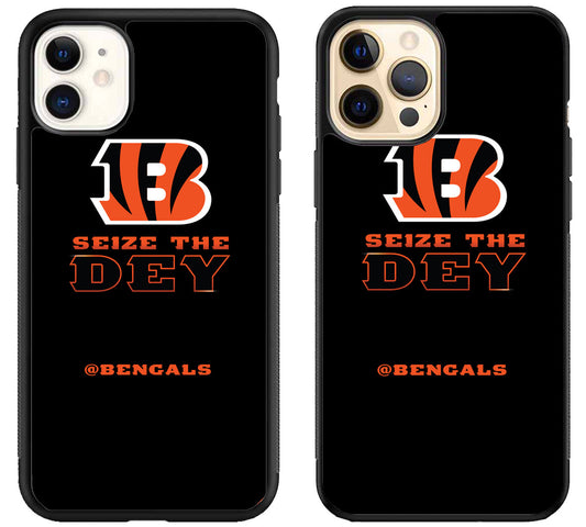 Cincinnati Bengals Size The Dey iPhone 12 | 12 Mini | 12 Pro | 12 Pro Max Case