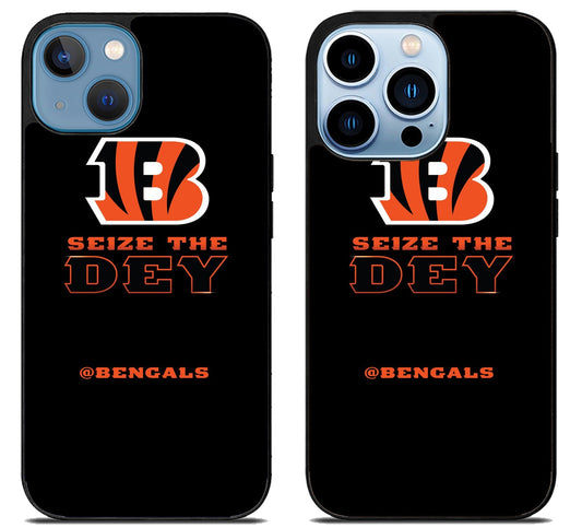 Cincinnati Bengals Size The Dey iPhone 13 | 13 Mini | 13 Pro | 13 Pro Max Case