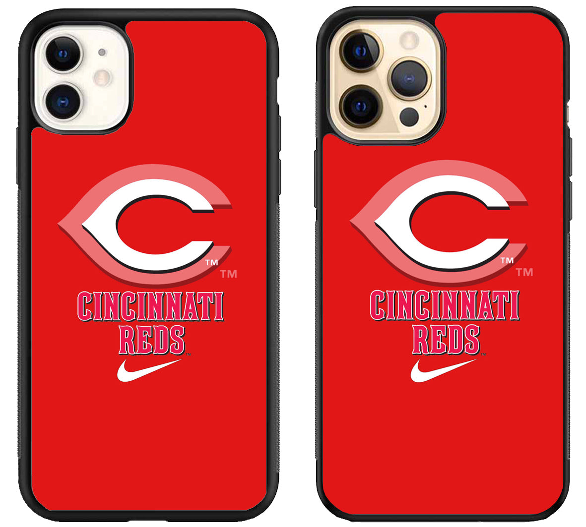 Cincinnati Reds Logo iPhone 12 | 12 Mini | 12 Pro | 12 Pro Max Case