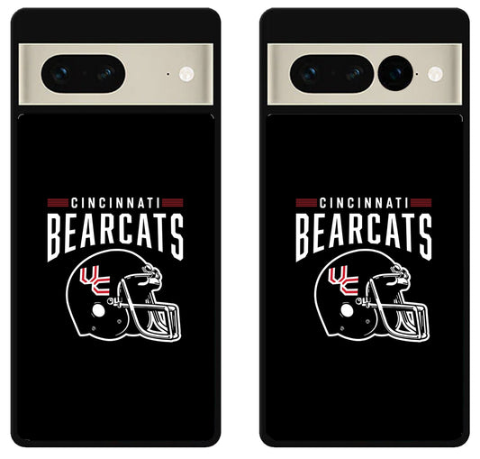 Cincinnati bearcats Black Logo Google Pixel 7 | 7 Pro Case