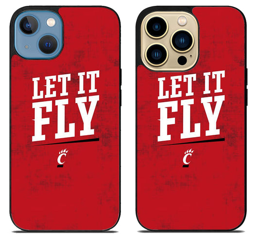 Cincinnati bearcats Let it Fly iPhone 14 | 14 Plus | 14 Pro | 14 Pro Max Case