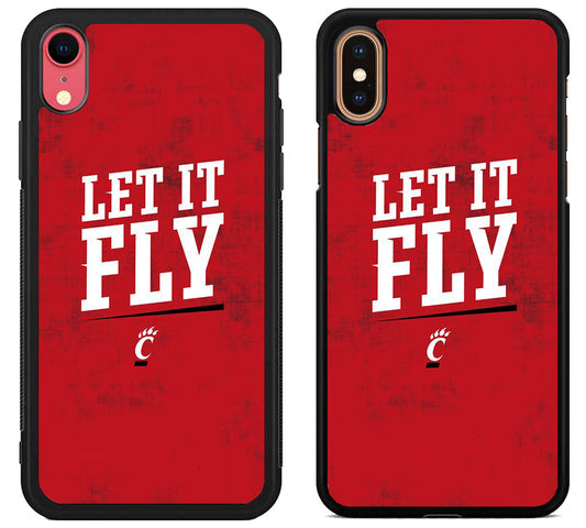 Cincinnati bearcats Let it Fly iPhone X | XS | XR | XS Max Case