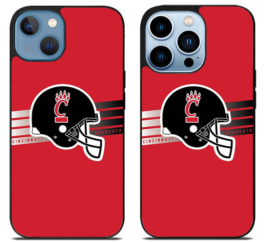Cincinnati Bearcats Stripe iPhone 13 | 13 Mini | 13 Pro | 13 Pro Max Case