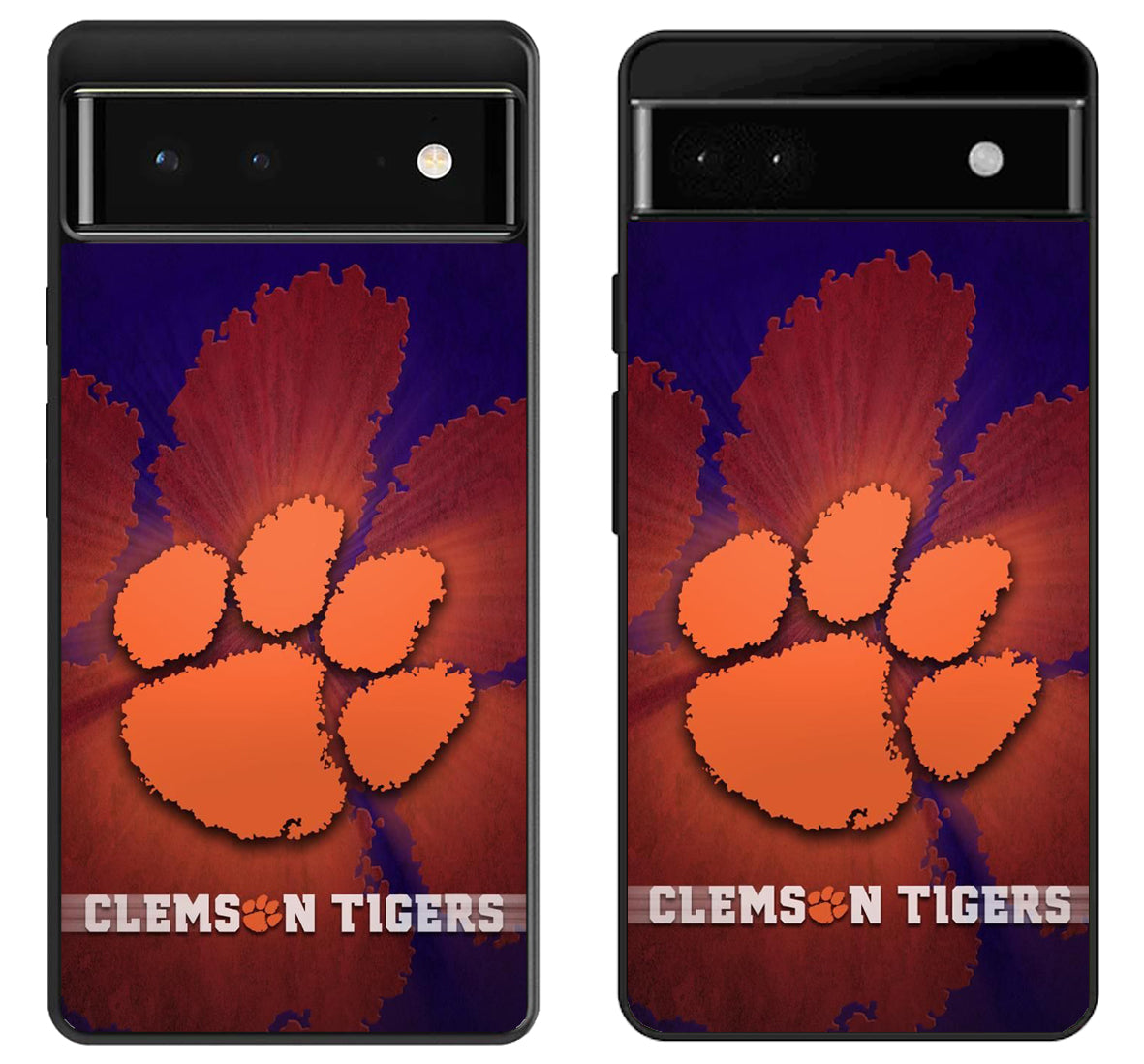 Clemson Tigers Background Google Pixel 6 | 6A | 6 Pro Case