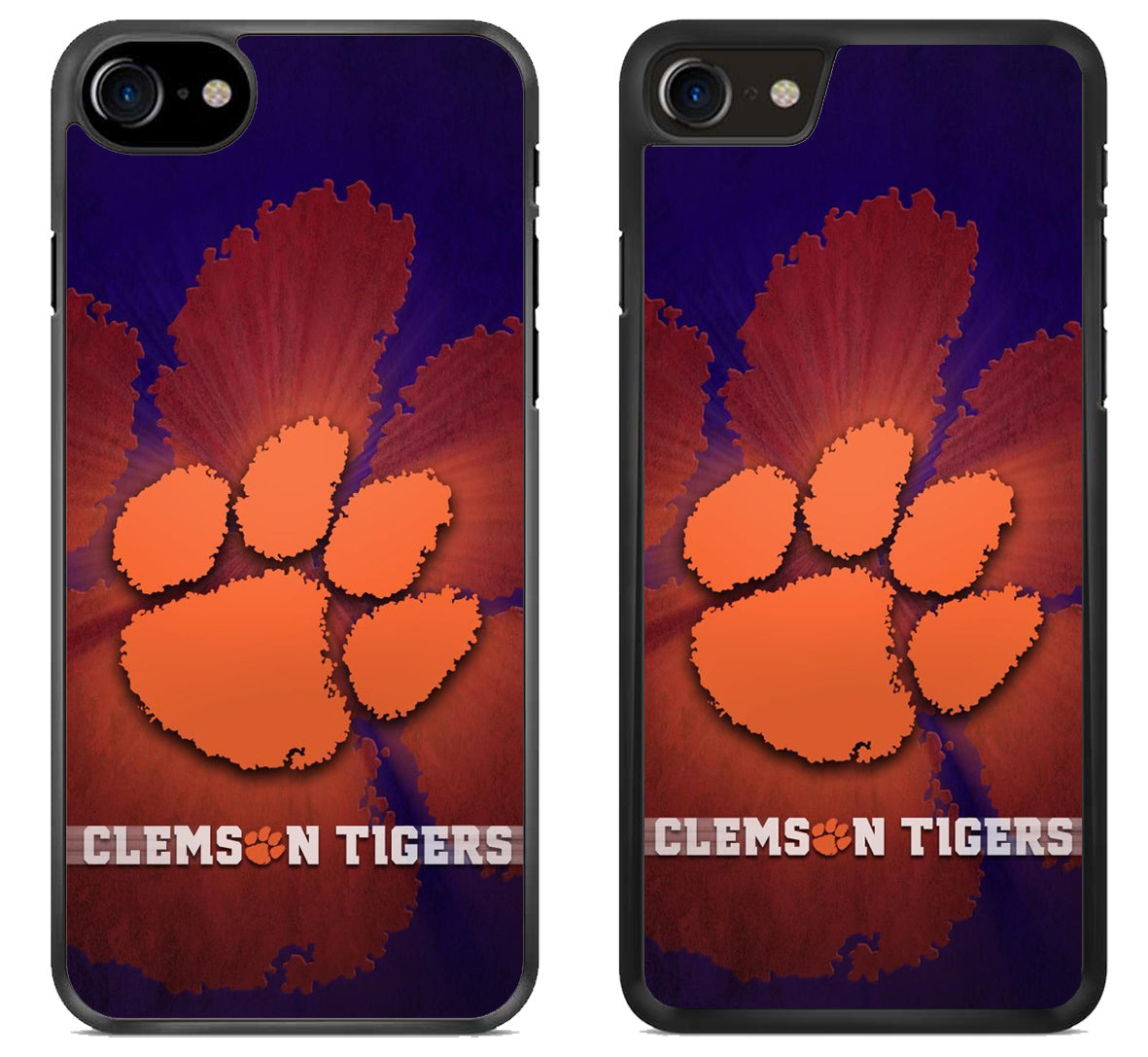 Clemson Tigers Background iPhone SE 2020 | iPhone SE 2022 Case