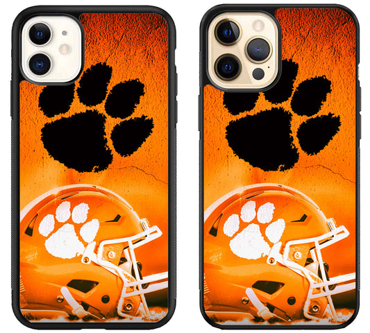 Clemson Tigers Cool iPhone 12 | 12 Mini | 12 Pro | 12 Pro Max Case