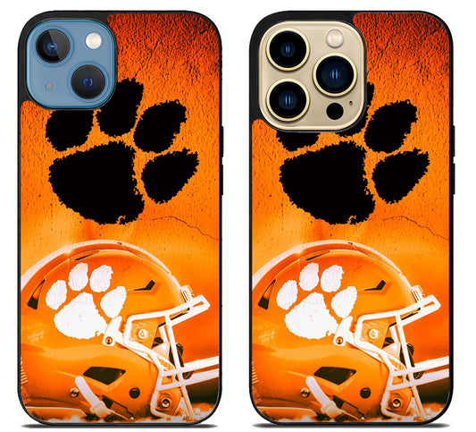 Clemson Tigers Cool iPhone 14 | 14 Plus | 14 Pro | 14 Pro Max Case