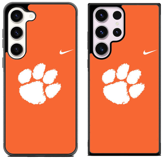 Clemson Tigers Logo Samsung Galaxy S23 | S23+ | S23 Ultra Case