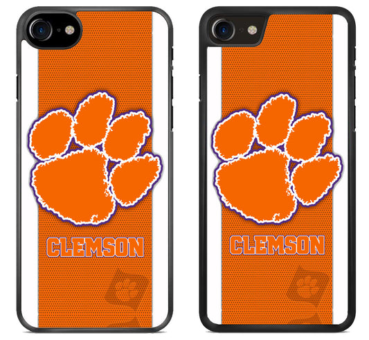 Clemson Tigers Logo Cover iPhone SE 2020 | iPhone SE 2022 Case