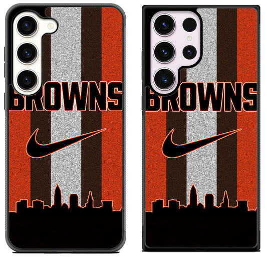 Cleveland Browns Background Samsung Galaxy S23 | S23+ | S23 Ultra Case