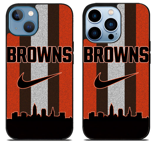 Cleveland Browns Background iPhone 13 | 13 Mini | 13 Pro | 13 Pro Max Case