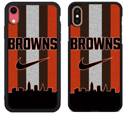 Cleveland Browns Background iPhone X | XS | XR | XS Max Case