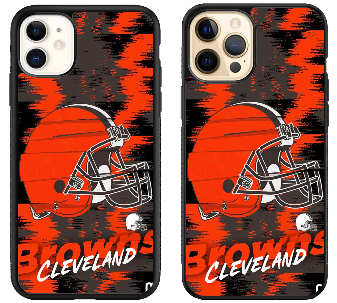 Cleveland Browns Colorfull iPhone 12 | 12 Mini | 12 Pro | 12 Pro Max Case