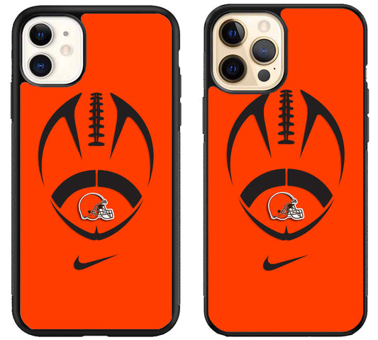 Cleveland Browns Football iPhone 12 | 12 Mini | 12 Pro | 12 Pro Max Case