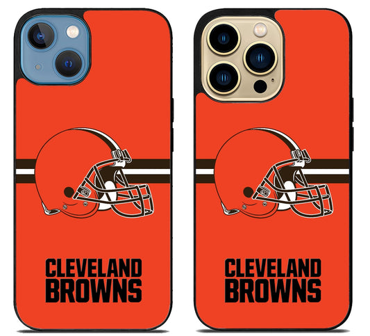 Cleveland Browns Logo Wallpaper iPhone 14 | 14 Plus | 14 Pro | 14 Pro Max Case