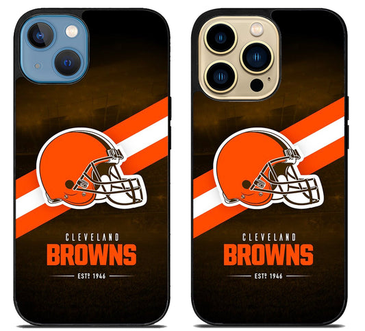 Cleveland Browns Logo iPhone 14 | 14 Plus | 14 Pro | 14 Pro Max Case