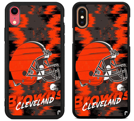 Cleveland Browns Colorfull Cover iPhone X | Xs | Xr | Xs Max Case