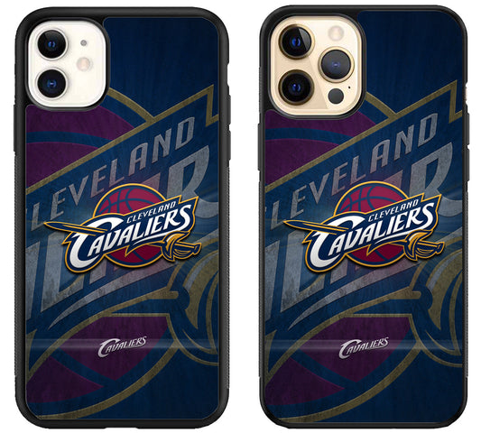 Cleveland Cavaliers Background iPhone 12 | 12 Mini | 12 Pro | 12 Pro Max Case