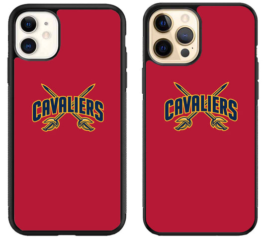 Cleveland Cavaliers Red Logo iPhone 12 | 12 Mini | 12 Pro | 12 Pro Max Case