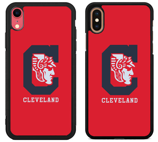 Cleveland Guardians Red Logo iPhone X | XS | XR | XS Max Case