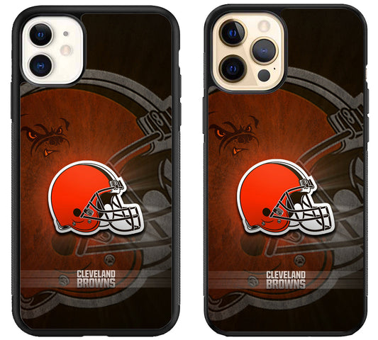 Cleveland Browns Logo Cover iPhone 12 | 12 Mini | 12 Pro | 12 Pro Max Case